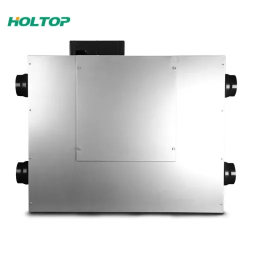 HOLTOP Eco-Smart Pro Plus XHBQ-D2.5 DMTHC központi hővisszanyerős szellőztető entalpia hőcserélővel, LCD kijelzős vezérléssel, WiFi-vel