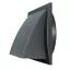 EUROPLAST ND15FVA Ereszelem visszacsapó szeleppel - 150mm, antracit