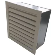 ONIX kültéri fehér fali rács 300x300mm, 125mm csonkkal