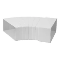 Állítható könyök idom lapos légcsatornához 60x204mm