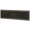 MV 450 R műanyag ajtórács állítható zsaluval, barna - 462x124mm