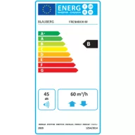   BLAUBERG FRESHBOX 100 WIFI egyhelyiséges hővisszanyerős készülék
