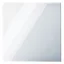 FPA 180/100 GLASS-1 WHITE fehér üveg ventilátor előlap Solid, Alpha és Omega ventilátorhoz (Design Konzept)