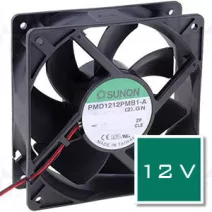 12VDC műszerventilátor