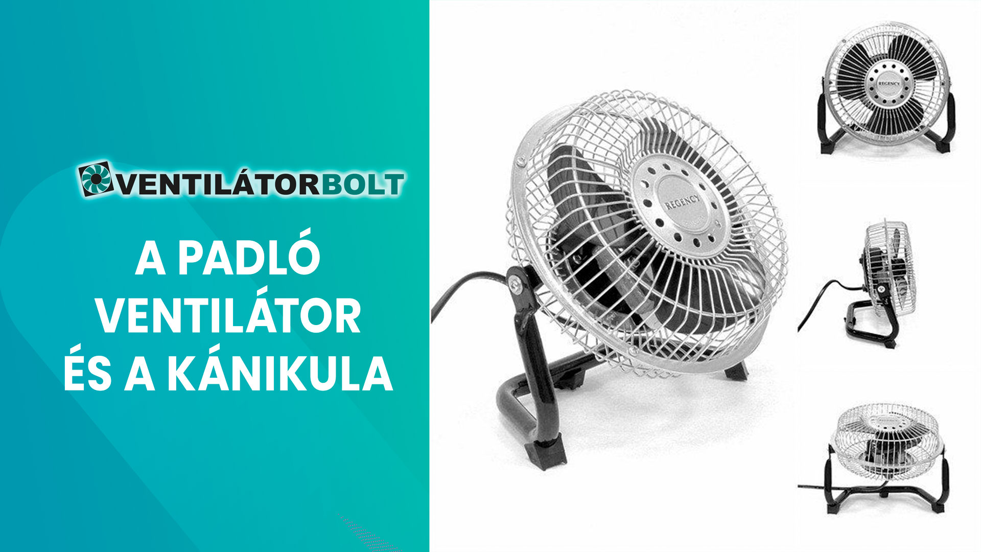 A padló ventilátor és a kánikula