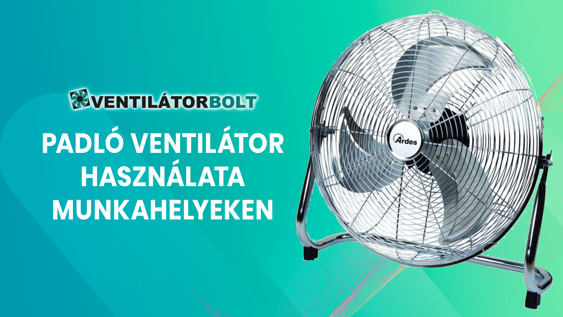 Padló ventilátor használata munkahelyeken