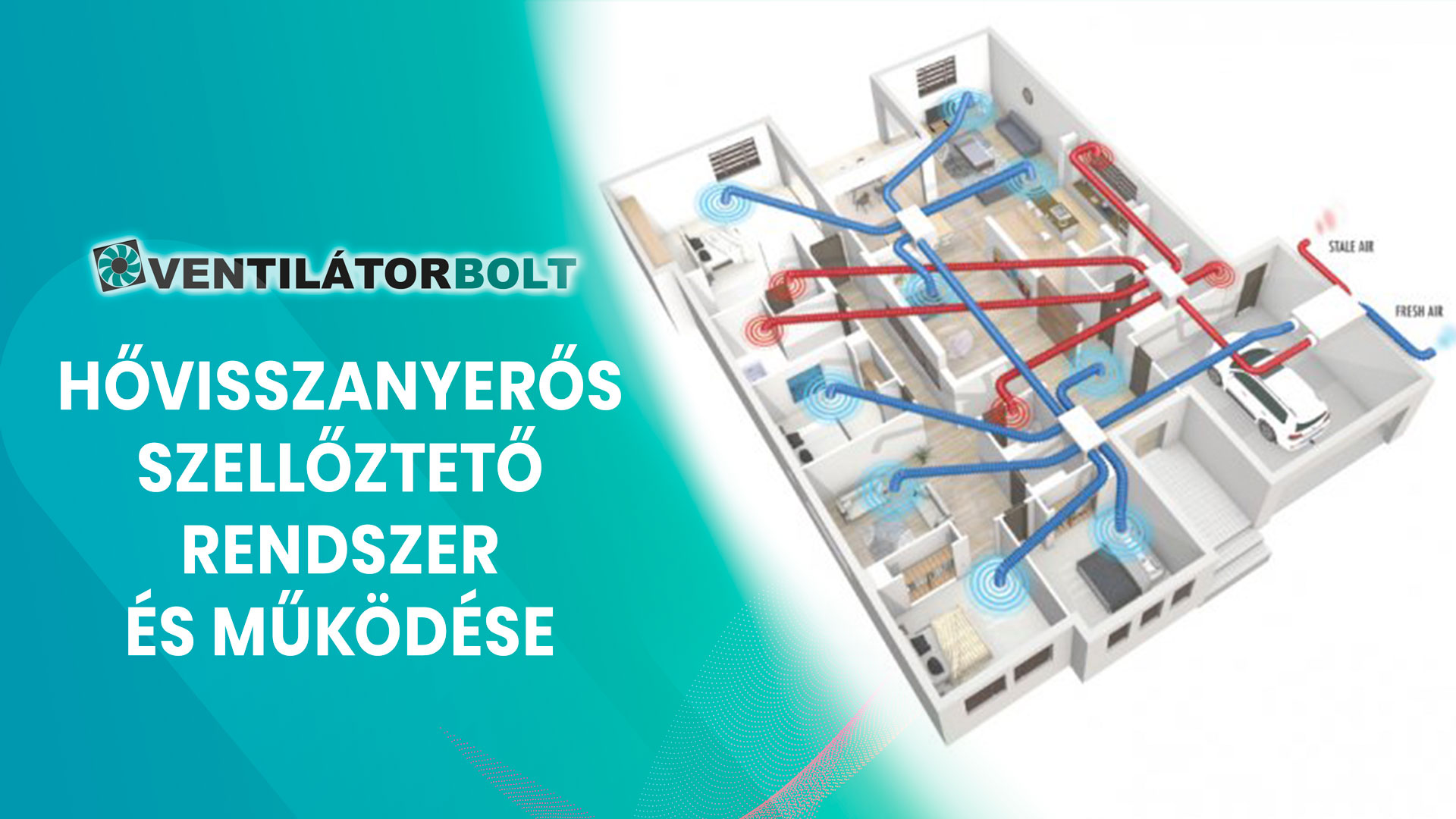 A hővisszanyerős szellőztető rendszer és működése