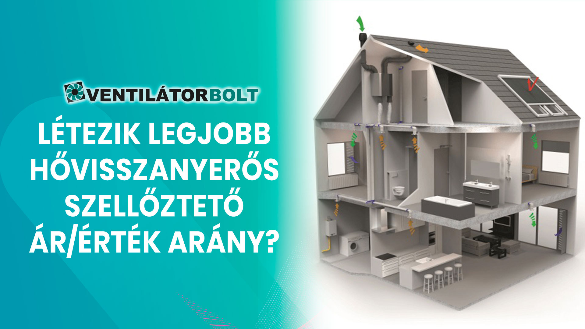 Létezik legjobb hővisszanyerős szellőztető ár/érték arány?