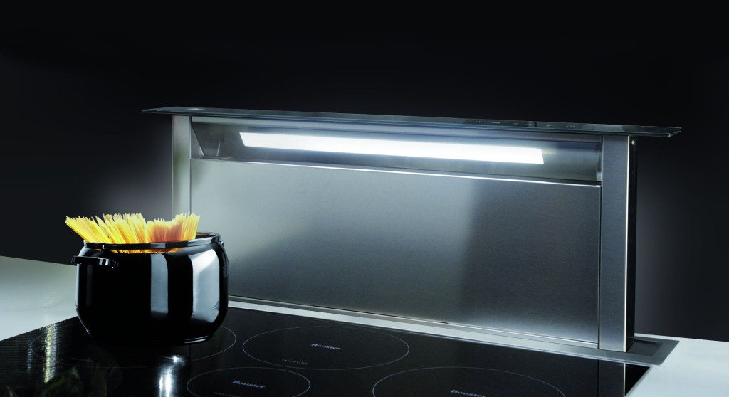 SIRIUS - Páraelszívó S-DD2 TC/L EM 118 Fekete üveg/inox motor nélkül