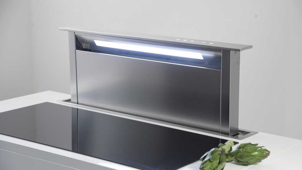 SIRIUS - Páraelszívó S-DD2/L EM 58 LED inox motor nélkül
