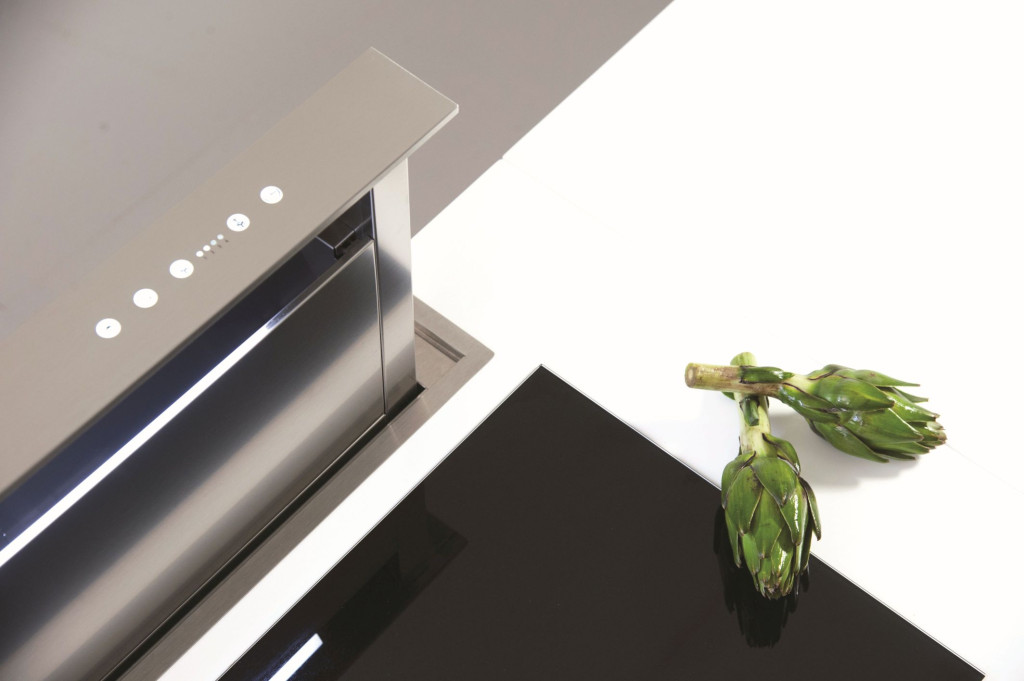 SIRIUS - Páraelszívó S-DD2/L EM 58 LED inox motor nélkül