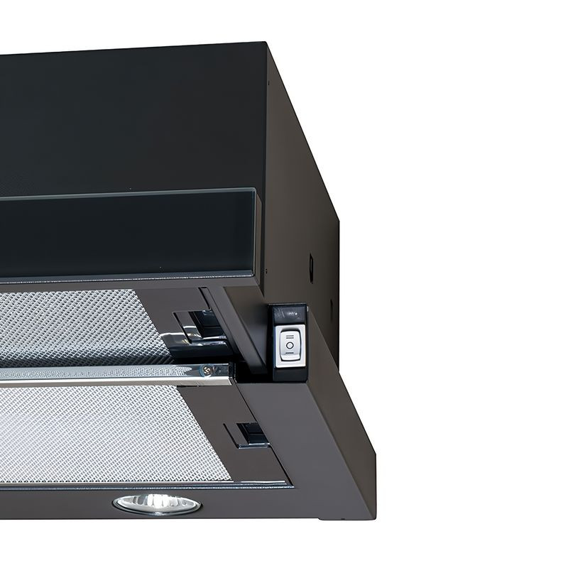 CATA - Páraelszívó TF-2003/60 LED BLACK GLASS