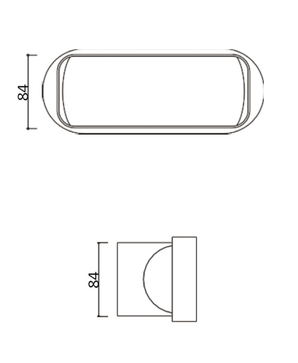 AIRA - Légtechnikai elem adapter Quadro sorozathoz