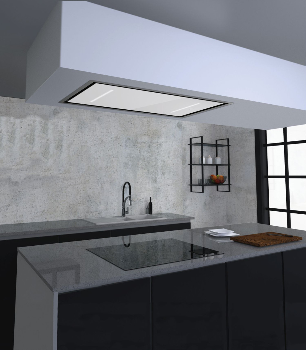 NODOR - Páraelszívó NorBreeze ISLA JANO WH 960 RF Hob to Hood