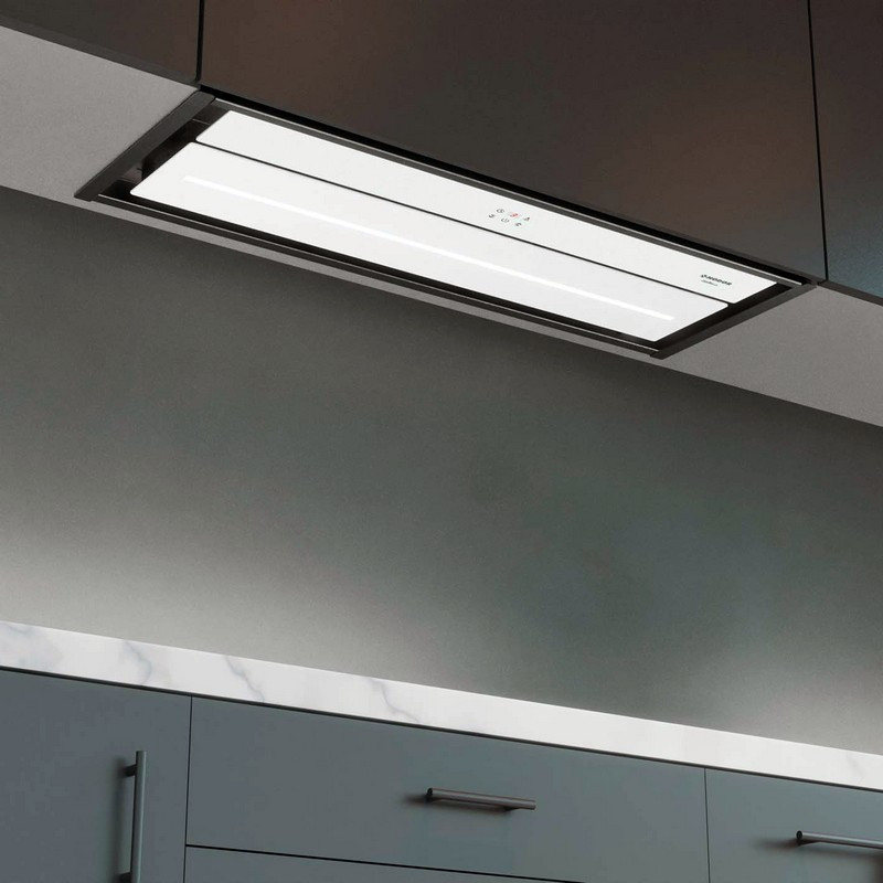 NODOR - Páraelszívó NorBreeze GREGAL 90 WH NMOTION Hob to Hood