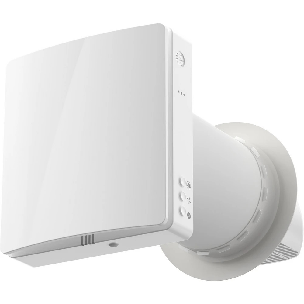 HOLTOP/AIRWOODS AV-TTW5-W egyhelyiséges hővisszanyerős szellőztető (2 db) automata zsaluval, WiFi csatlakozással, páraérzékelő szenzorral, pollenszűrővel