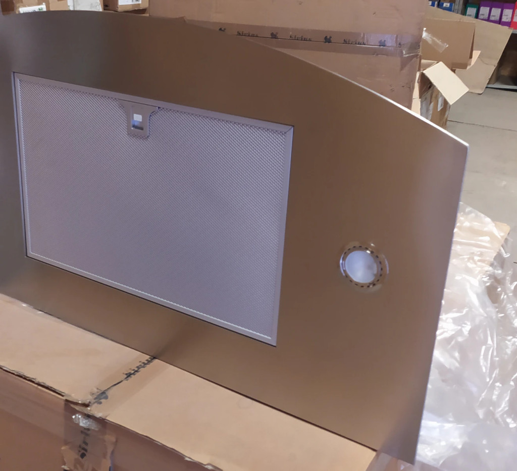 SIRIUS OUTLET - Páraelszívó SL-EM 18 90 cm inox motor nélkül - Kiállított bemutató termék!