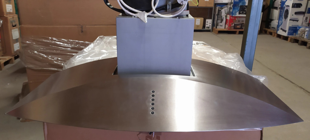 SIRIUS OUTLET - Páraelszívó SL-EM 18 90 cm inox motor nélkül - Kiállított bemutató termék!