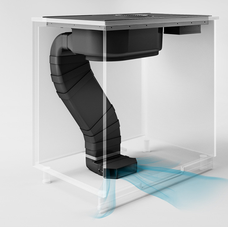 Elica - NIKOLATESLA EVO PLINTH IN KIT légcsatorna készlet belső keringtetéshez