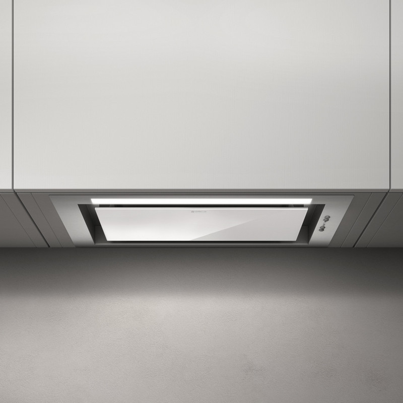 ELICA - Páraelszívó HIDDEN 2.0 IXGL/A/52 inox (üveg)