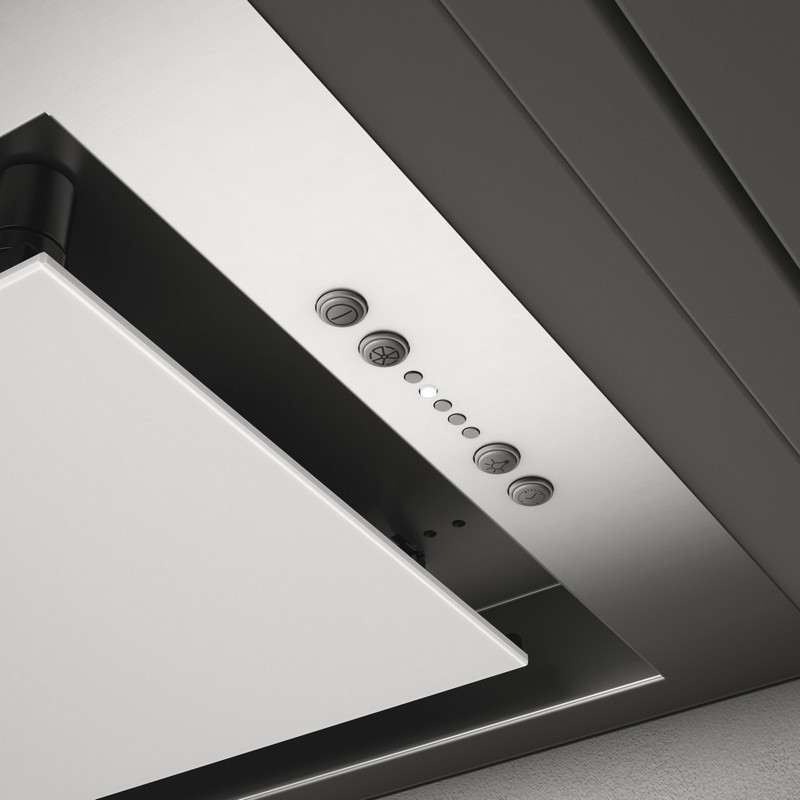 ELICA - Páraelszívó HIDDEN 2.0 IXGL/A/72 inox (üveg)