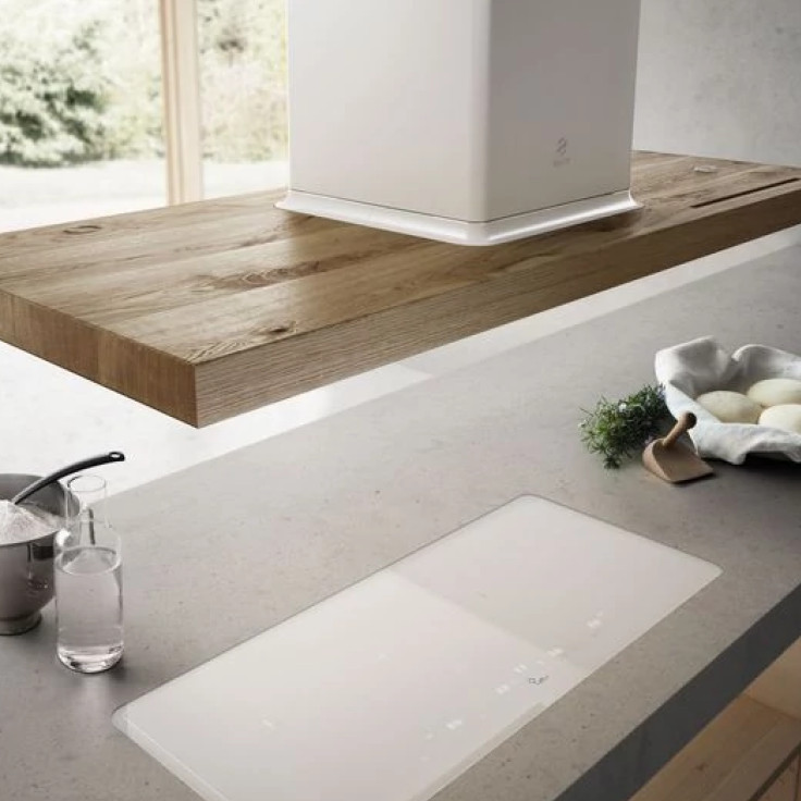 ELICA - Páraelszívó BIO ISLAND WH/A/120 ROVERE alu zsírfilter