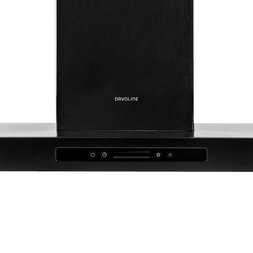 DAVOLINE - Páraelszívó RAVEN PRO BLACK 90 cm fekete