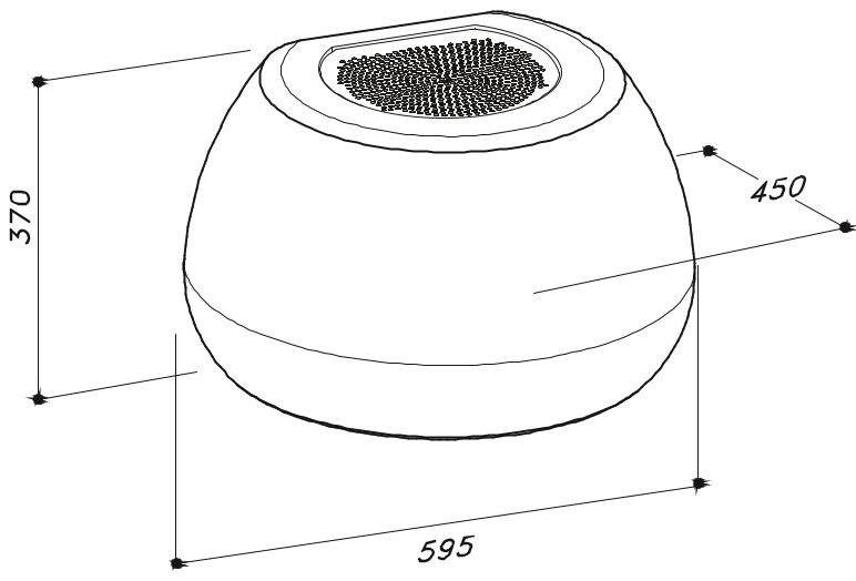 SIRIUS - Páraelszívó SLT-106 LINK TW fekete