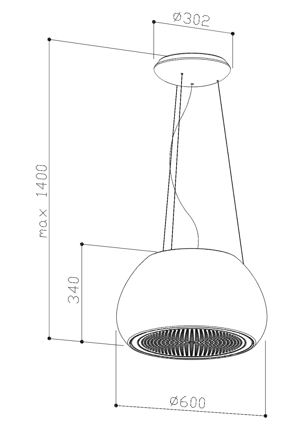 SIRIUS - Páraelszívó SILT-35 ICON fehér