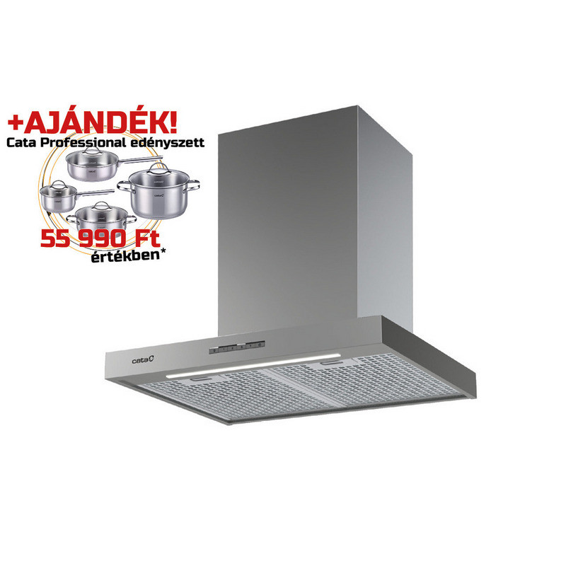 CATA - Páraelszívó SYGMA 7010 X + CATA PROFESSIONAL edényszett - A készlet erejéig rendelhető!