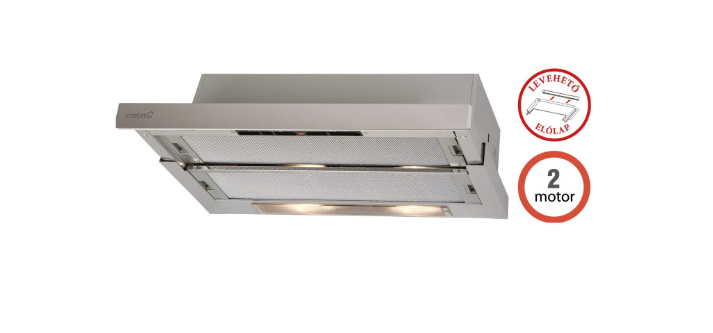 CATA - Páraelszívó TF-5260 alu LED