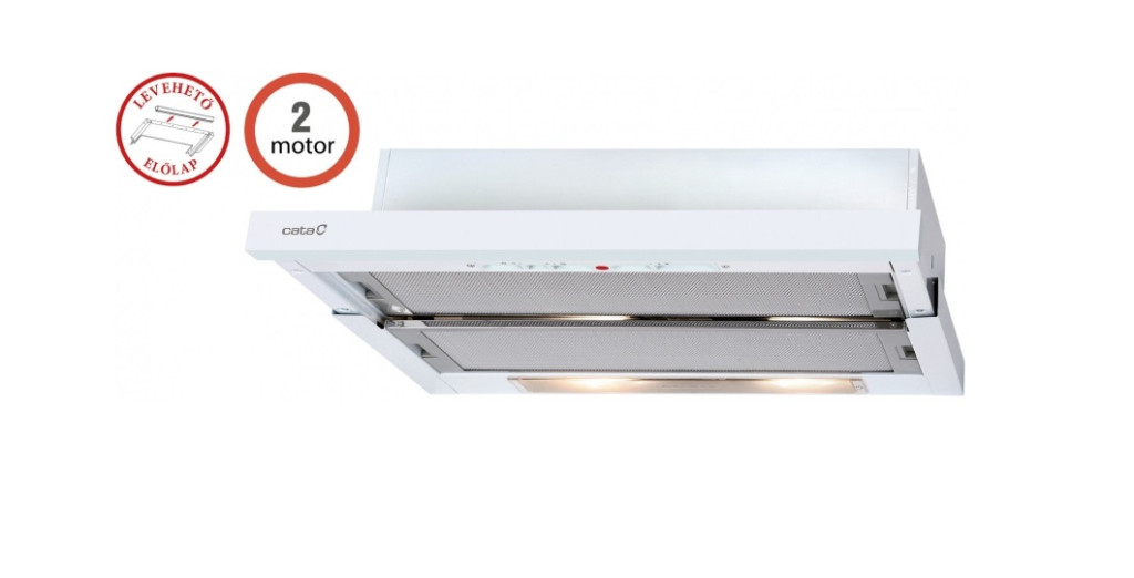 CATA - Páraelszívó TF-5250 WH/L (2 motoros)