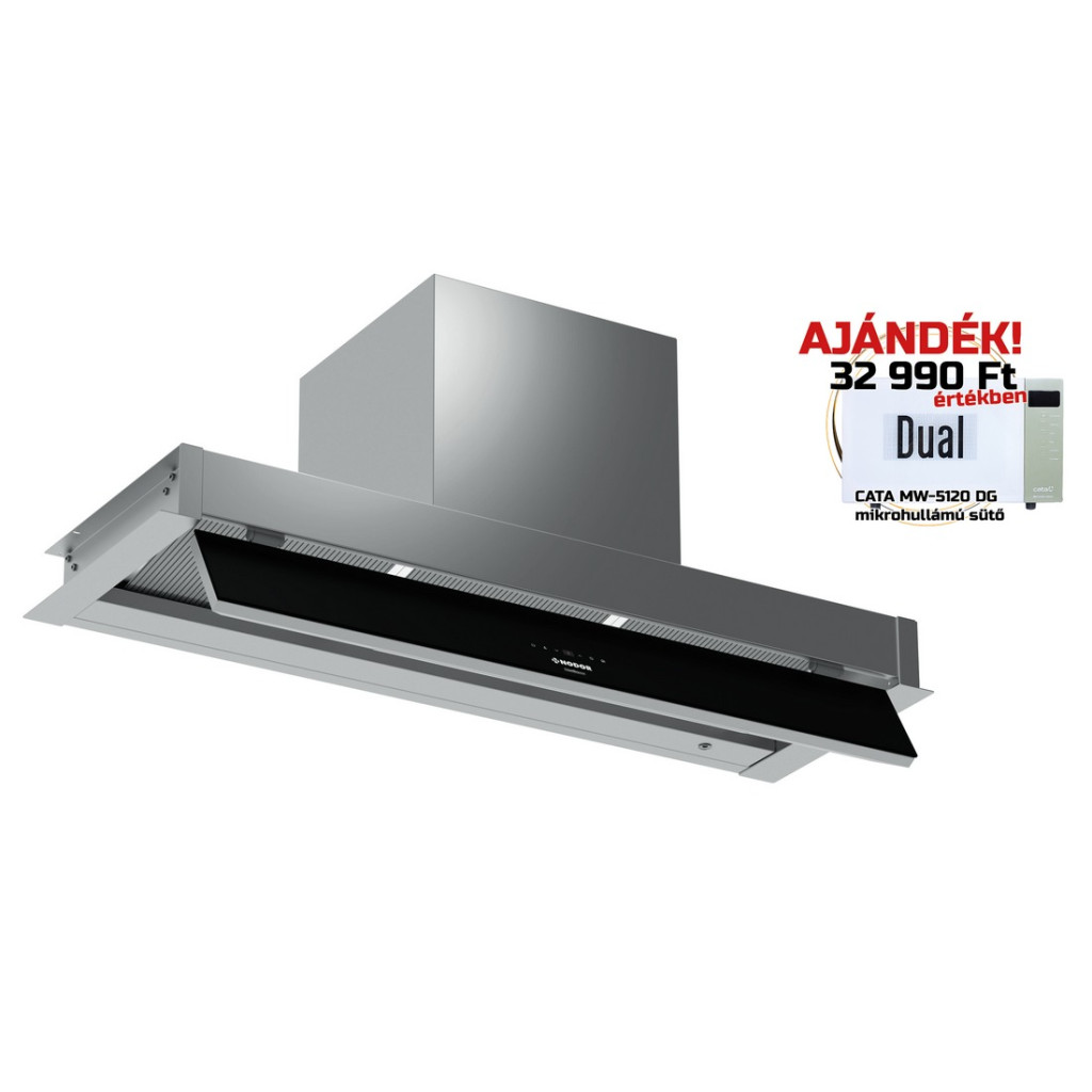 NODOR - Páraelszívó Norbreeze CROWN 90 NO DRIP SS inox + Mikro MW-5120