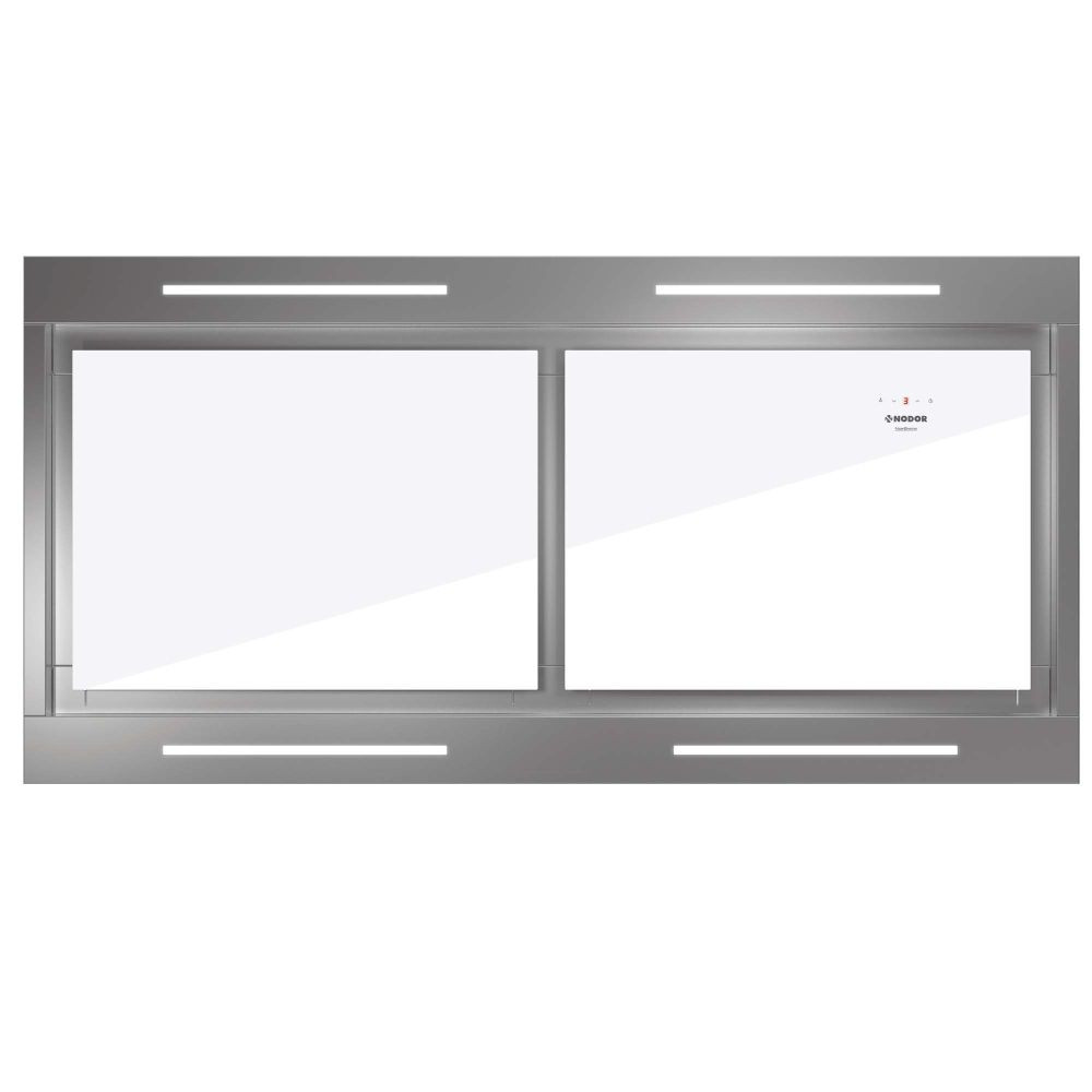 NODOR - Páraelszívó NorBreeze ISLA DEIMOS 1400 TWIN RF Hob to Hood