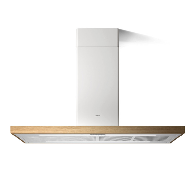 ELICA - Páraelszívó BIO ISLAND WH/A/120 ROVERE alu zsírfilter